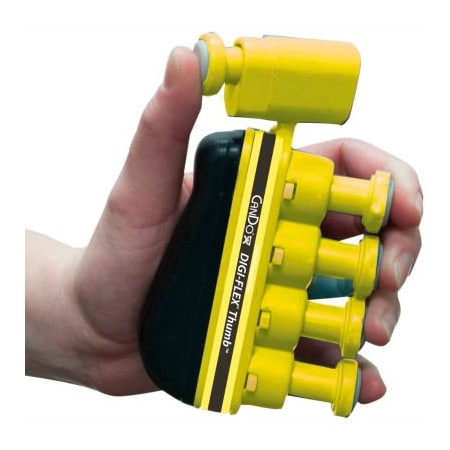 Fabrication Enterprises Digi-Flex Thumb Exerciser, Yellow, X-Light 679992